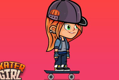 Skater Girl Character main cover image