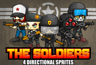 The Soldiers - Game Sprites main cover image