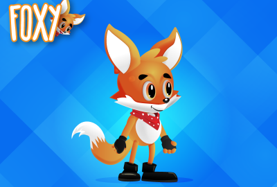 Foxy 2D Spine Character Sprites main cover image