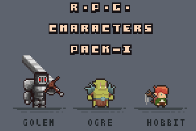 RPG Characters Pack I main cover image