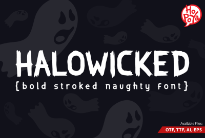 Halowicked Font main cover image