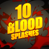 10 Blood Splash Sprite effects