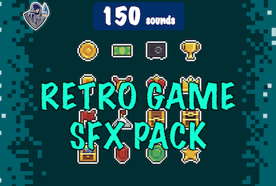 Retro Game SFX Pack main cover image