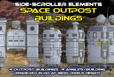 Space Outpost Buildings main cover image