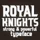 Royal Knights Font asset store icon